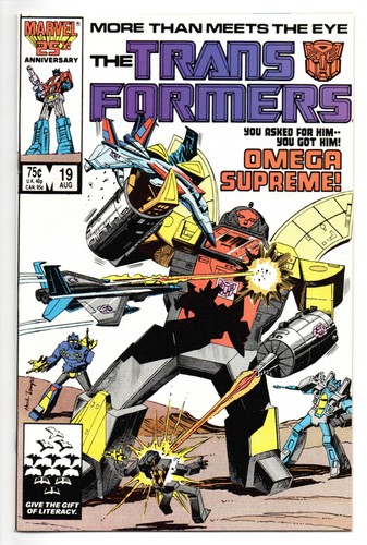 Transformers marvel 1986 - marvel,